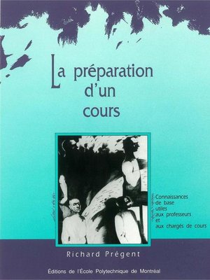 cover image of Préparation d'un cours (La)
